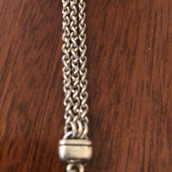 Brighton SLIDING HEARTS retired bracelet Swarovski crystals - Picture 7 of 12